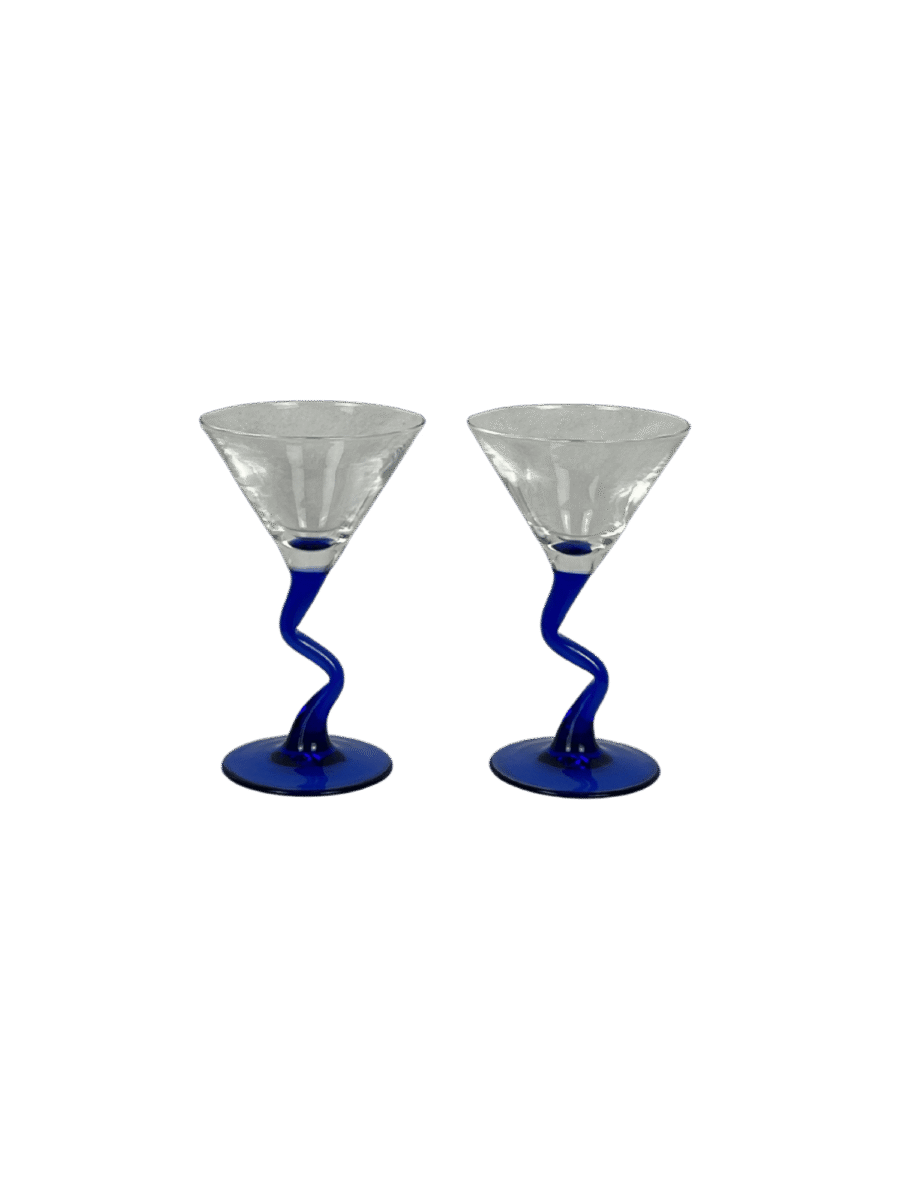 Vintage Libbey Watusi Martini-Glasses Set of 2