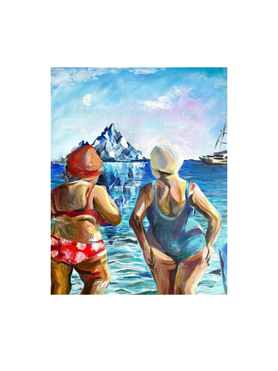 "Swimsuit" Art Print