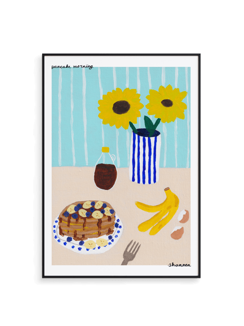 Pancake Morning - Limited Edition Art Print