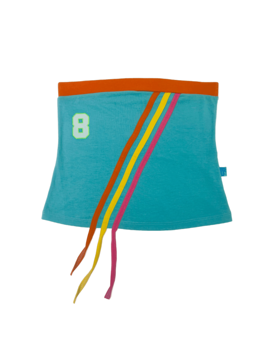 Y2K Sporty Tube Top