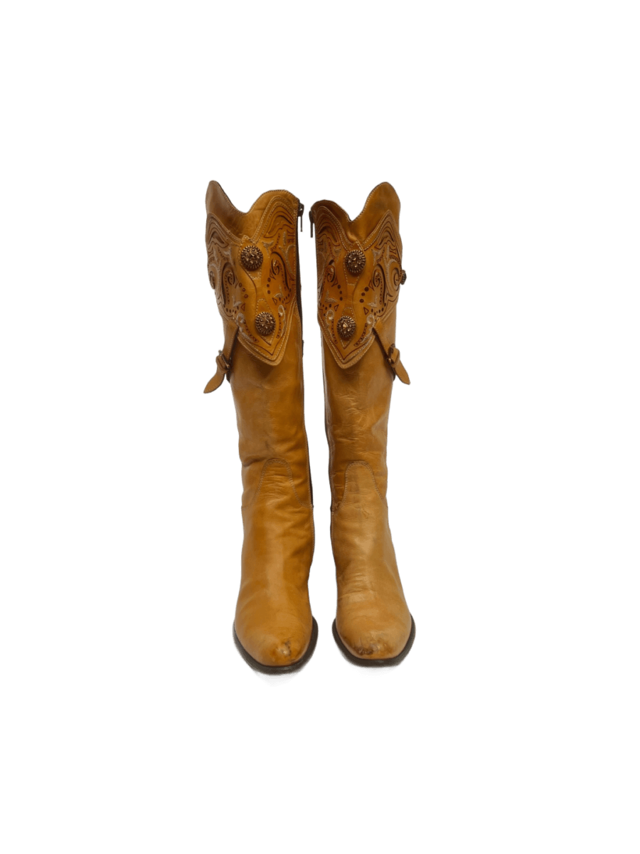 Western Knee High Boots