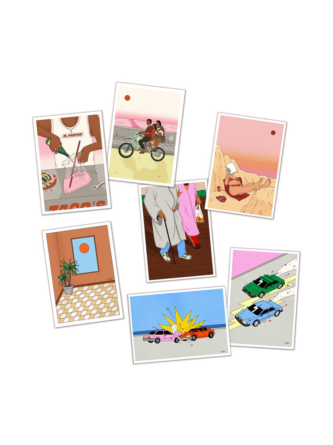 Postcard Set Juul Lit