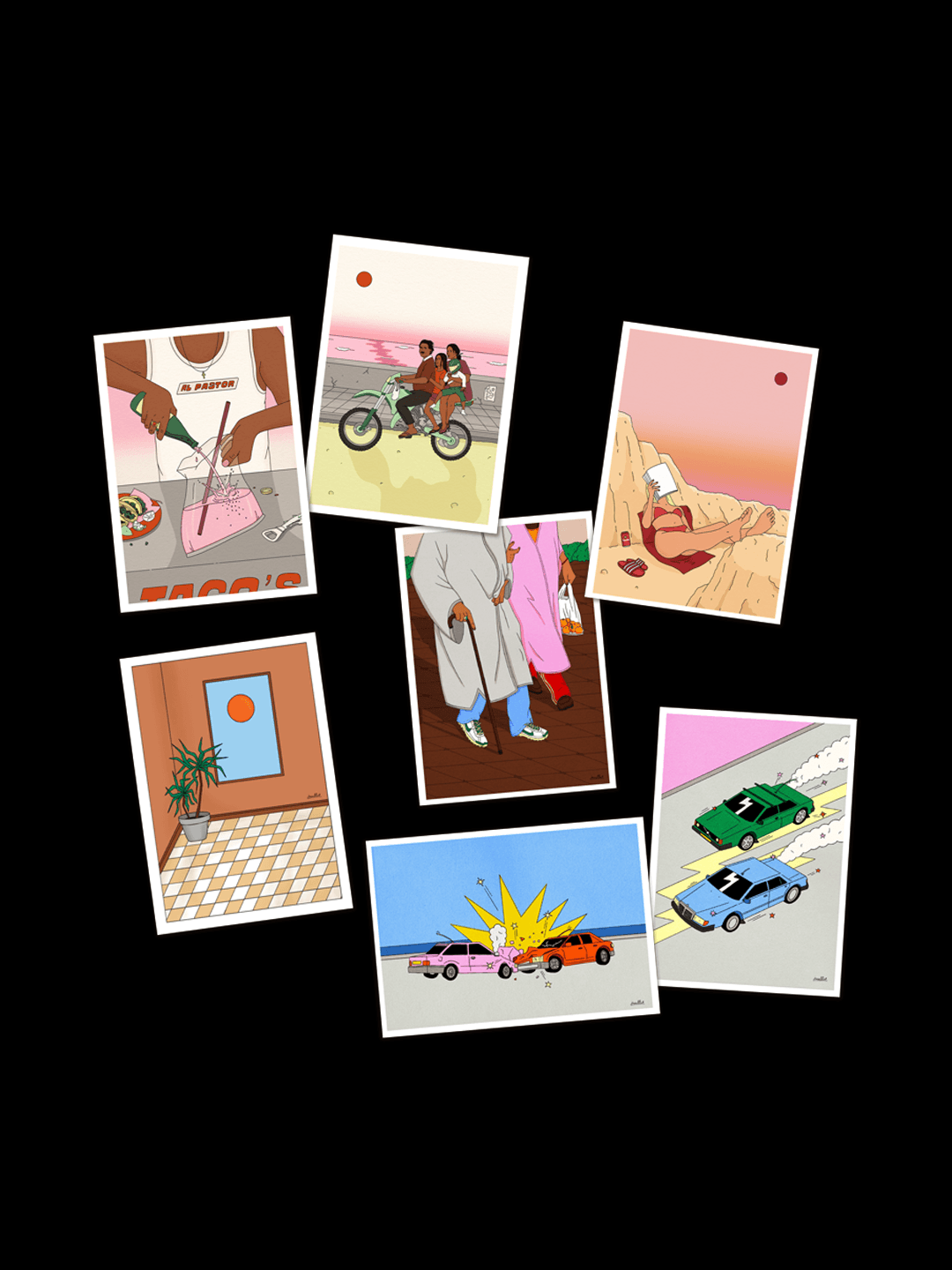 Postcard Set Juul Lit