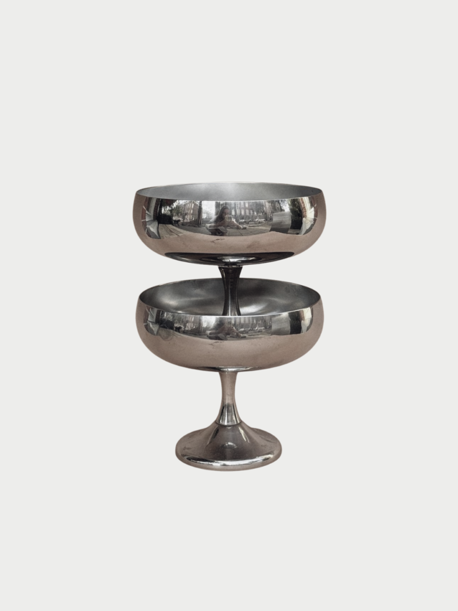 Set of 2 AMC Stainless Steel Coupes