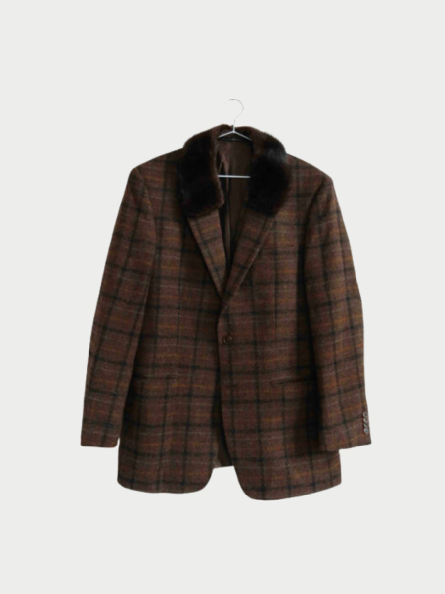 Wool and Fur Blazer