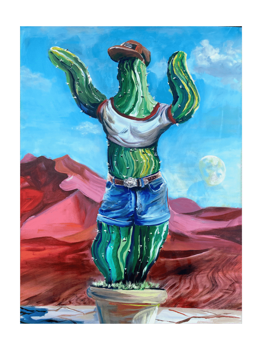 “Gender 1” Original Acrylic Painting