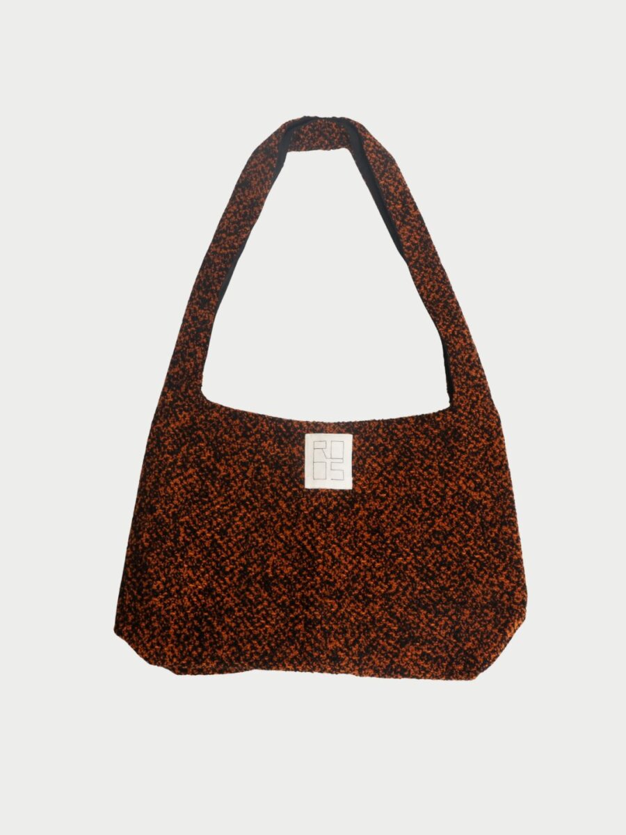 Classic Crossbody Bag - Orange / Black