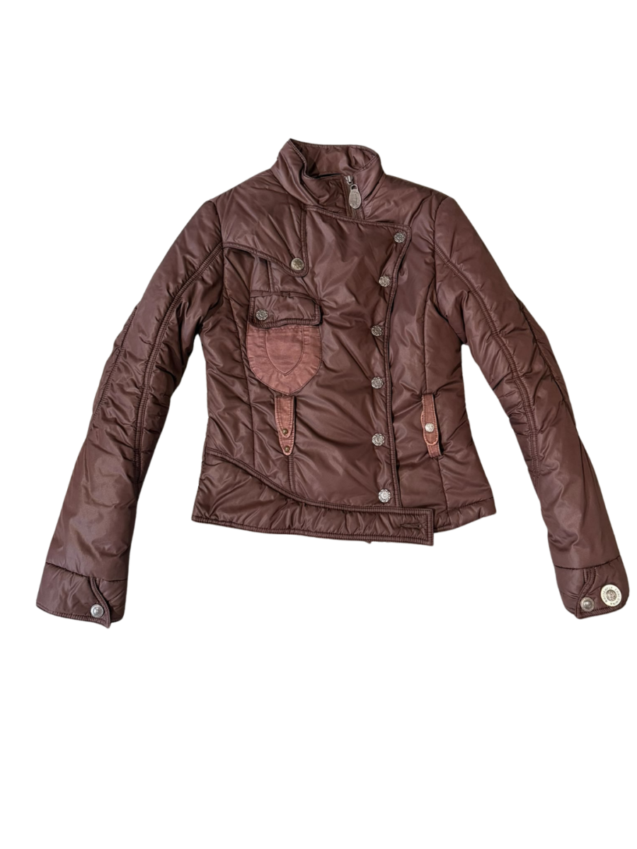 Fracomina Asymmetrical Puffer Jacket