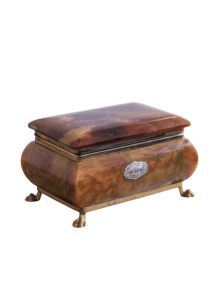1950's Italian Alabaster Box