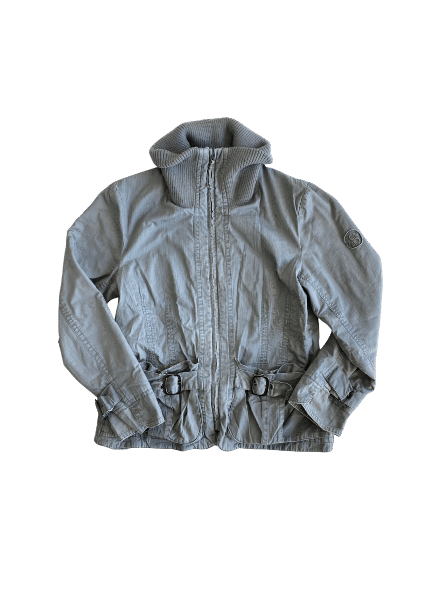 Funnel Neck Utility Jacket