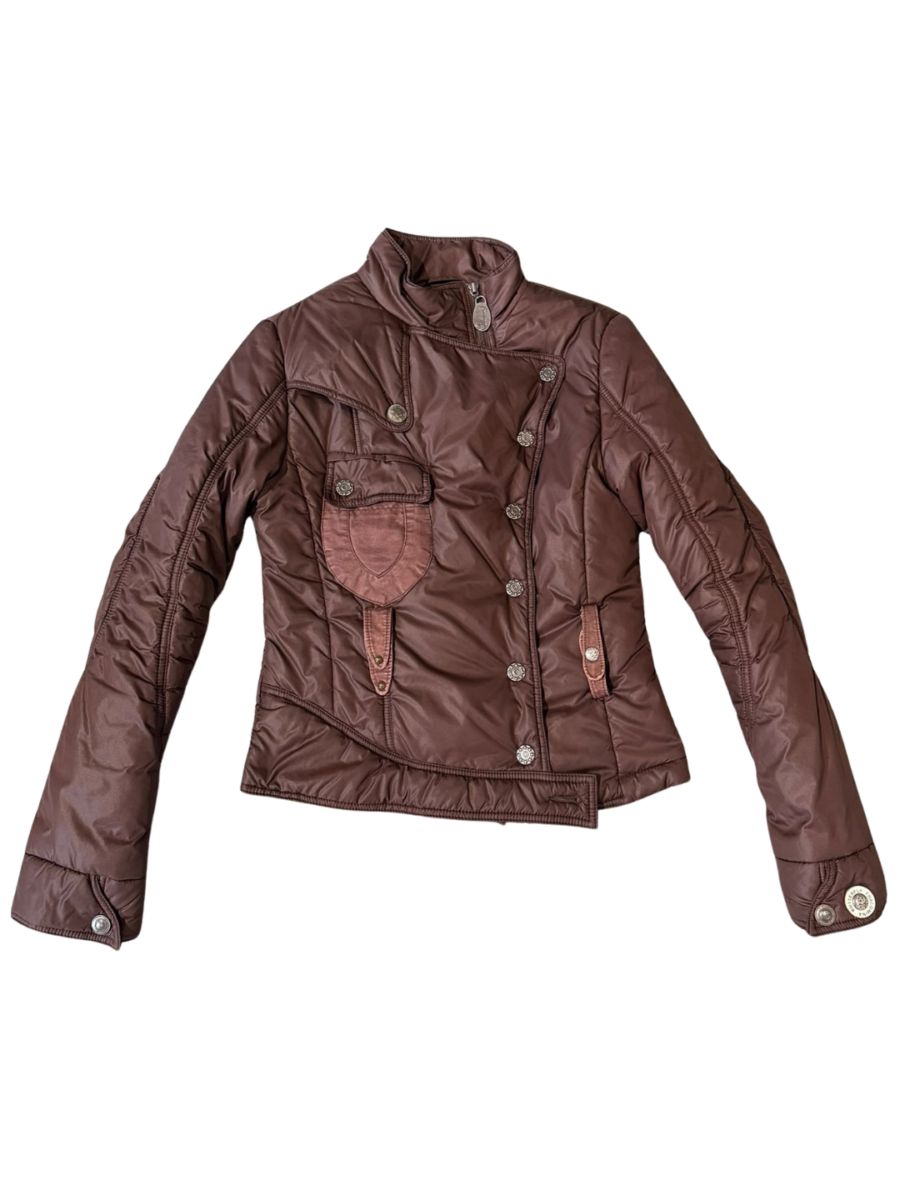Fracomina Asymmetrical Puffer Jacket