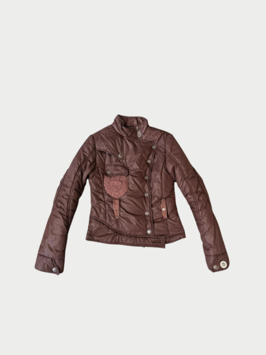 Fracomina Asymmetrical Puffer Jacket