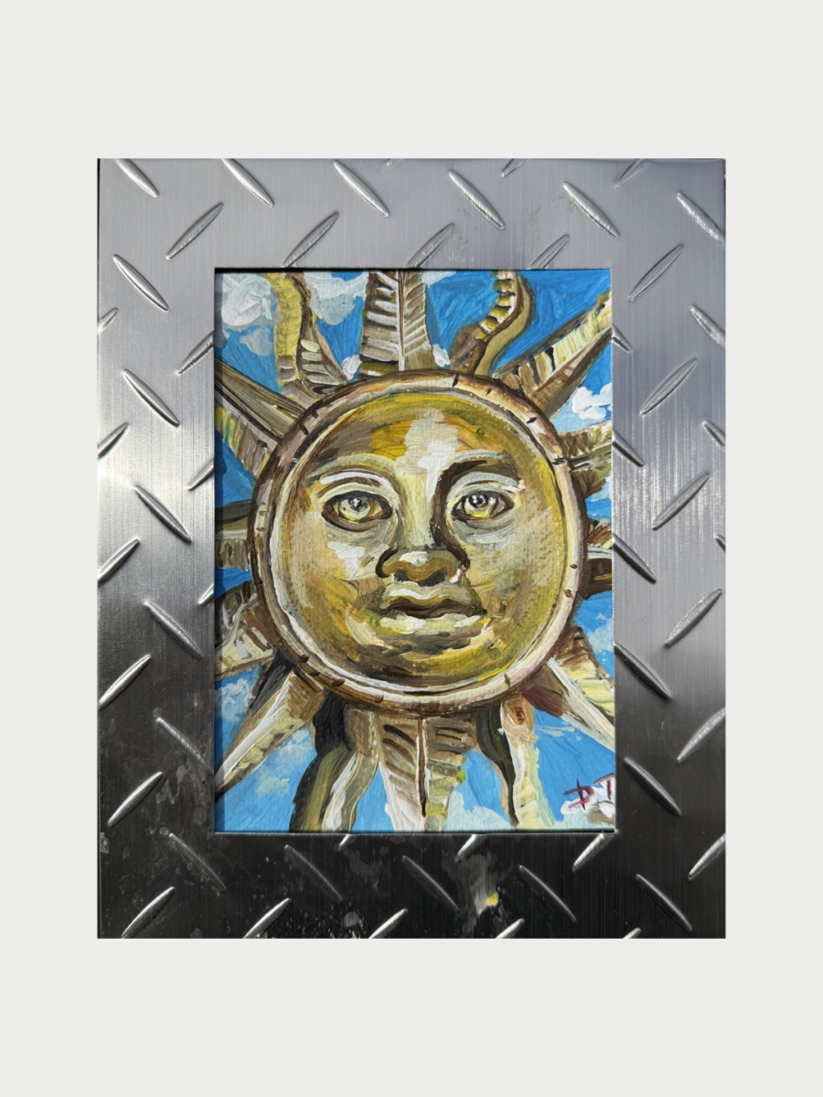 “Sun” Original Acrylic Painting