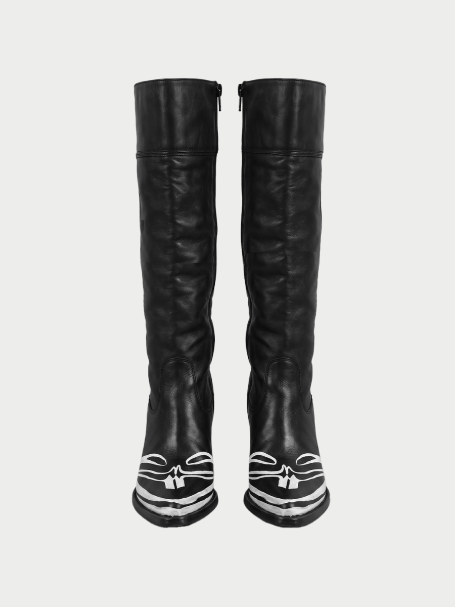 Knee High Leather Boots