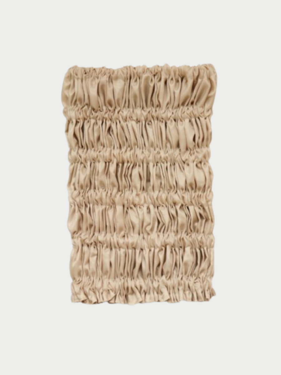 Lamella Tube Top - Beige